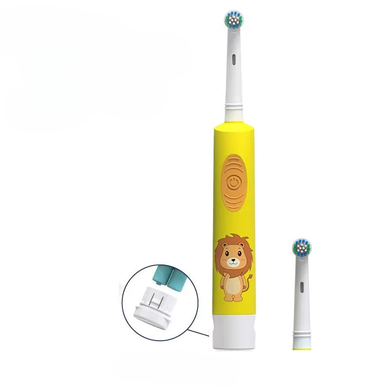 Shopnex Mini – Brosse à dents électrique pour enfants (LED)
