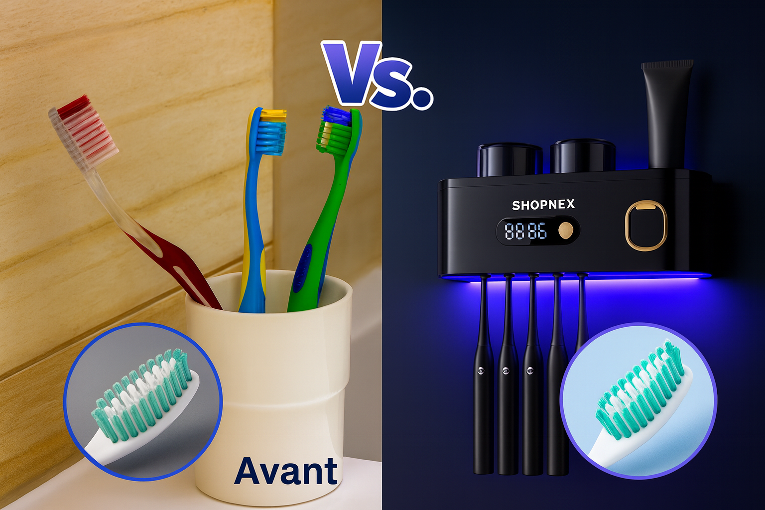 Stérilisateur UV pour Brosse à Dents – ShopNex