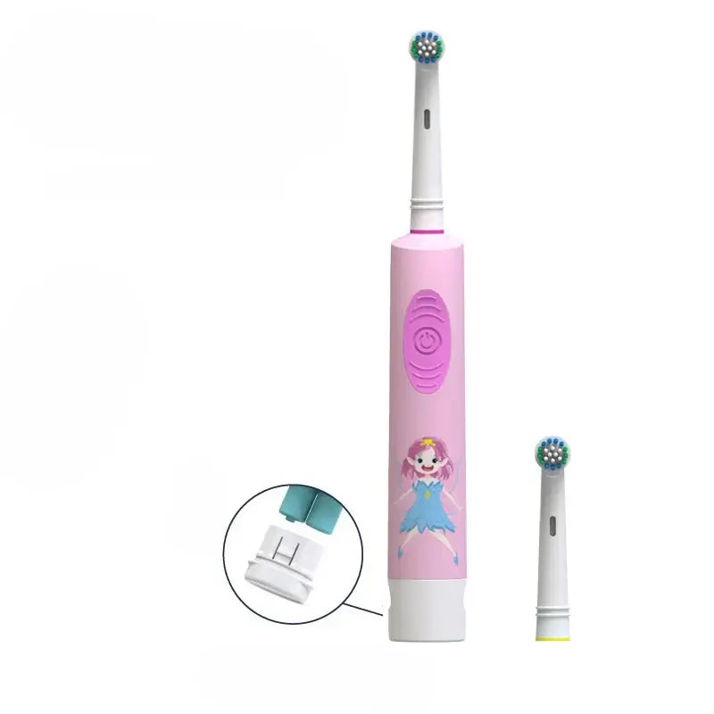 Shopnex Mini – Brosse à dents électrique pour enfants (LED)