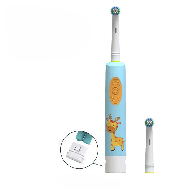 Shopnex Mini – Brosse à dents électrique pour enfants (LED)