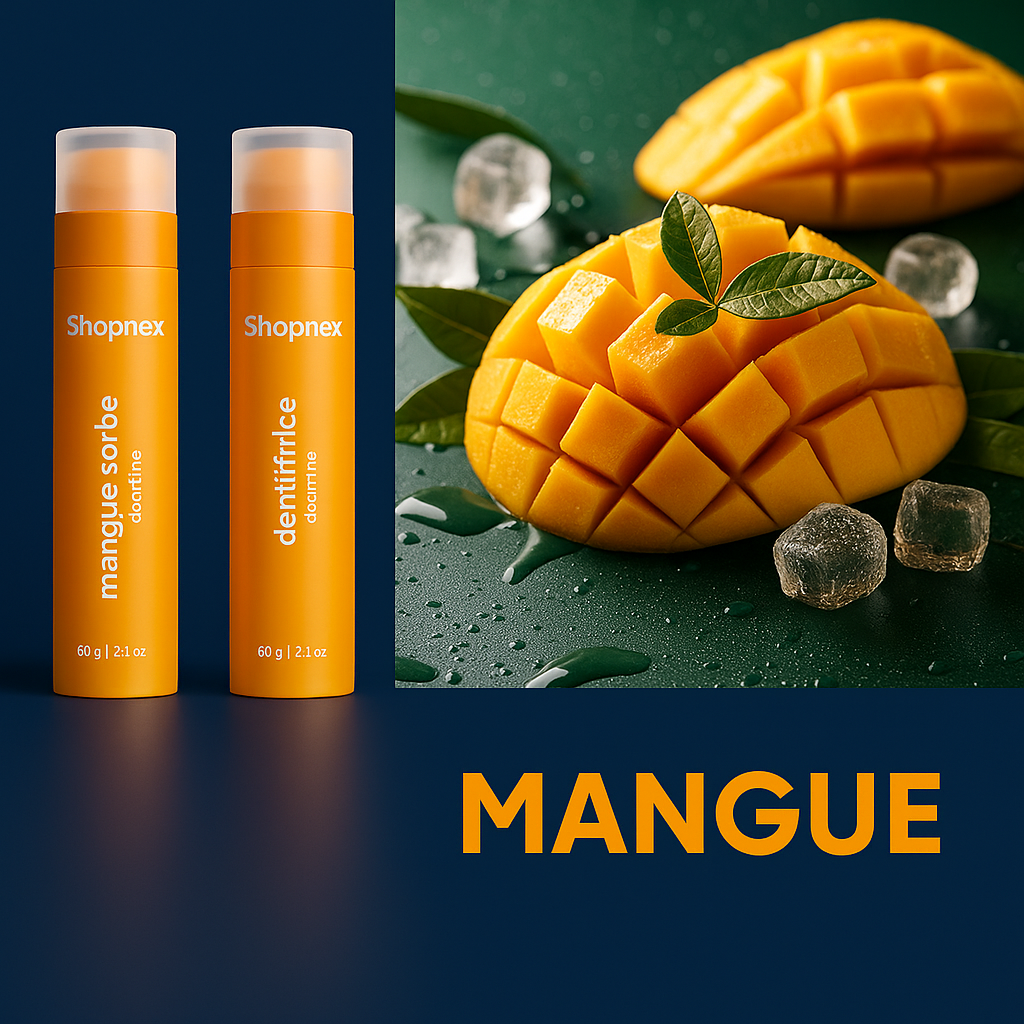 Dentifrice ShopNex Multi-Saveurs – Blanchiment Doux.