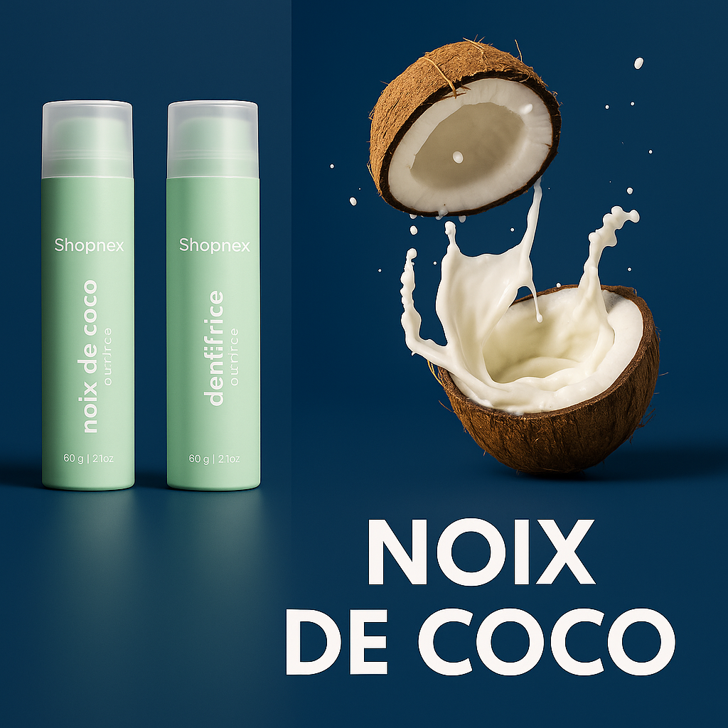 Dentifrice ShopNex Multi-Saveurs – Blanchiment Doux.