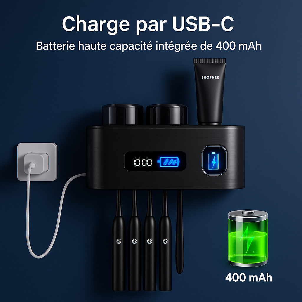 Stérilisateur UV pour Brosse à Dents – ShopNex