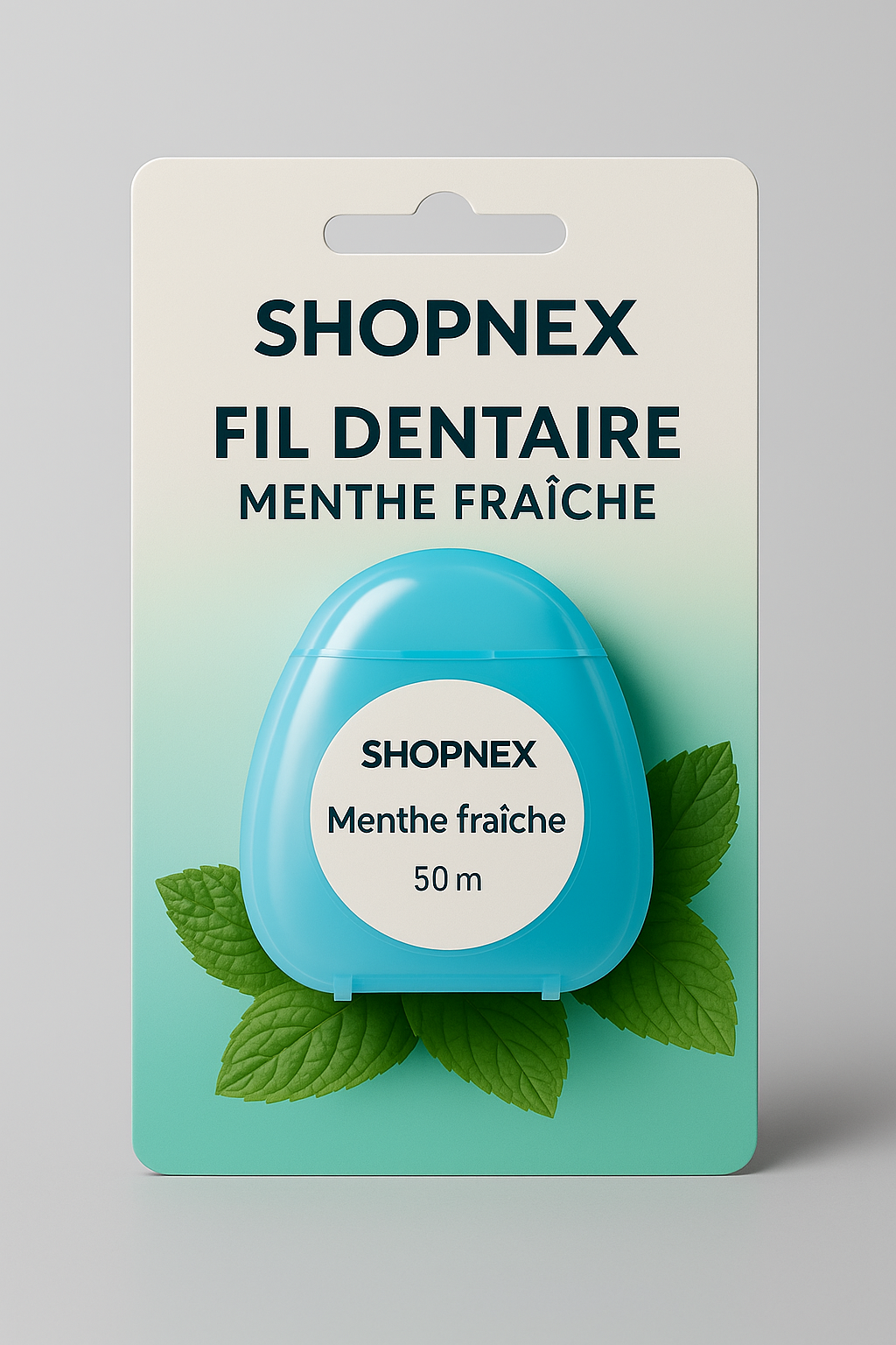 Fil Dentaire Mentholé – Nettoyage Interdentaire.