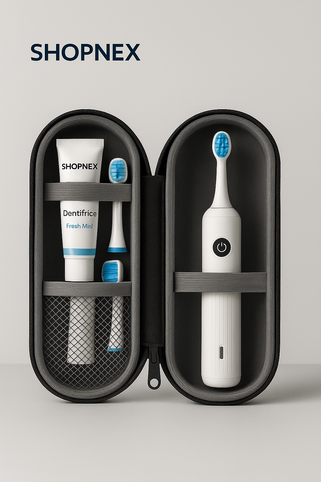 Étui de Voyage pour Brosse à Dents Électrique.