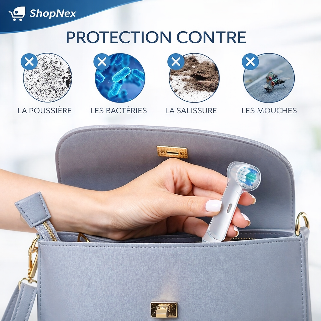 Étui Protecteur pour Têtes de Brosse • Hygiène & Protection