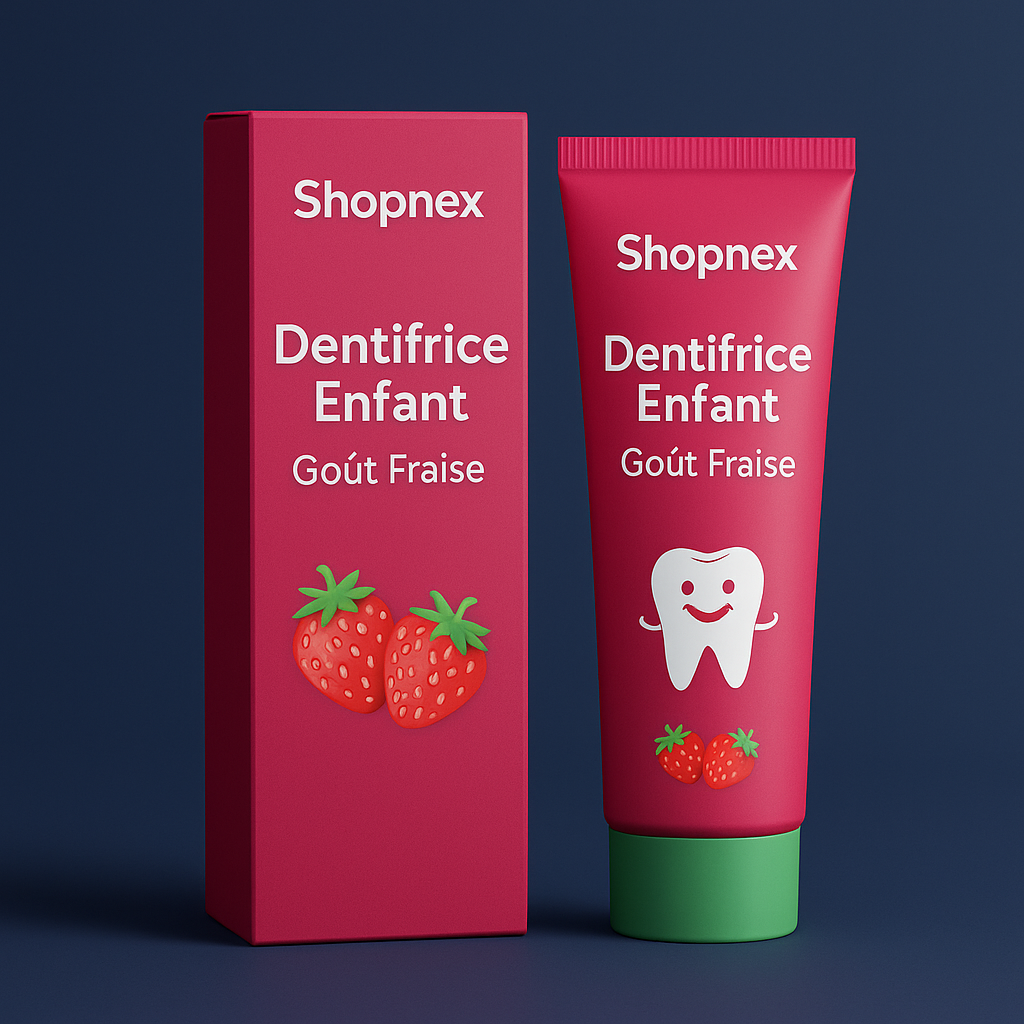Dentifrice Enfant Saveur Fraise – ShopNex